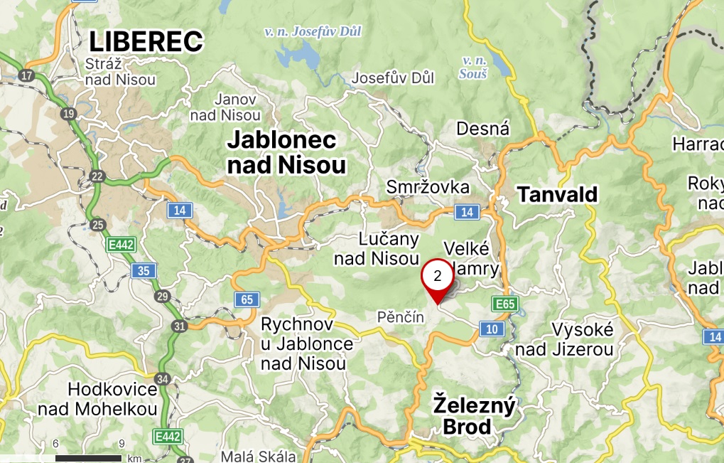 Liberec Harachov ZeleznyBrod